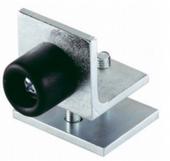 Verstelbaar stalen poortframe met slotkast-uitsparing, 180 x 100 cm