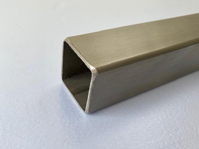 RVS Geslepen Koker 40x40x2 mm - Goed Metaal
